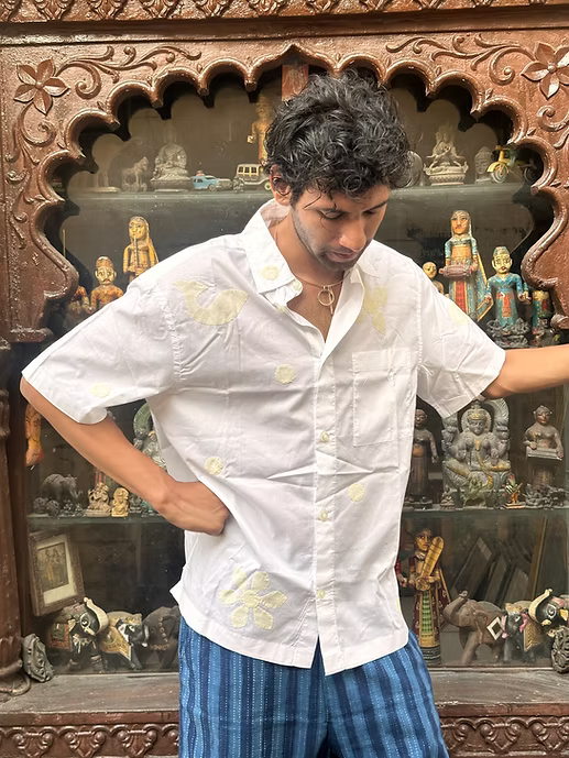 IVORY AQUARIUM SHIRT